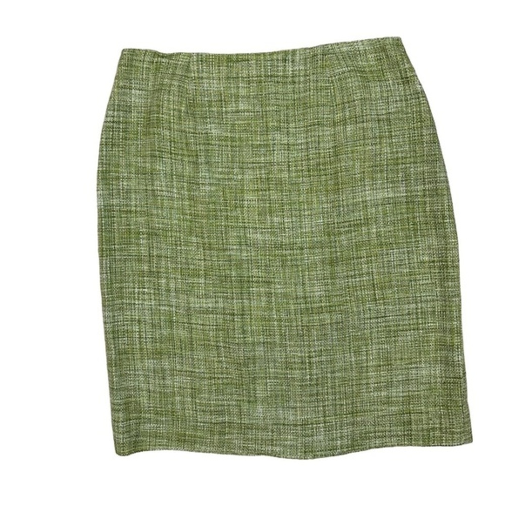 ⭐️ Dana Buchman Petite Elegant Green Skirt - size 12